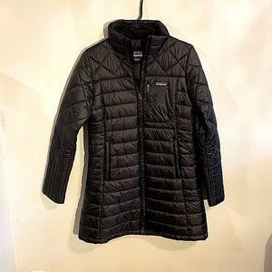 Patagonia long down jacket to keep you warm this winter